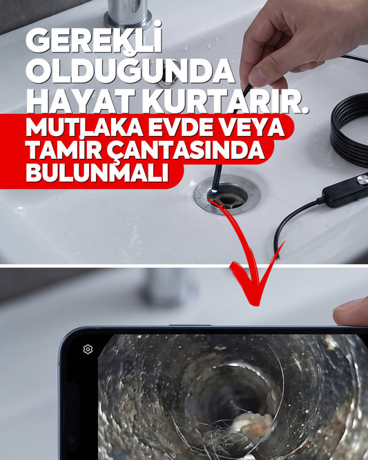 PROFESYONEL ENDOSKOP KAMERA