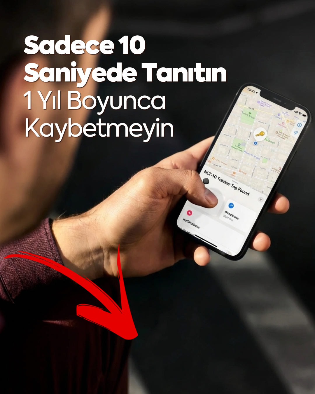 NLT-10 Tracker Tag Takip Cihazı