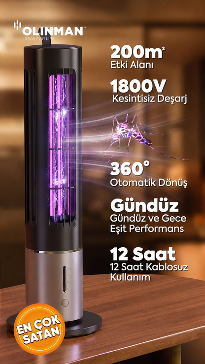 200 m² Devasa Etki Alanı: İçeride ve Dışarıda Tam Koruma