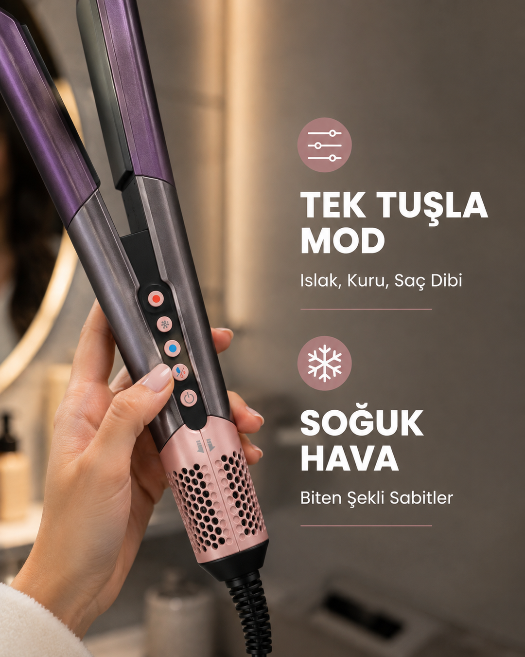 Mod seçimi ve soğuk hava tuşları