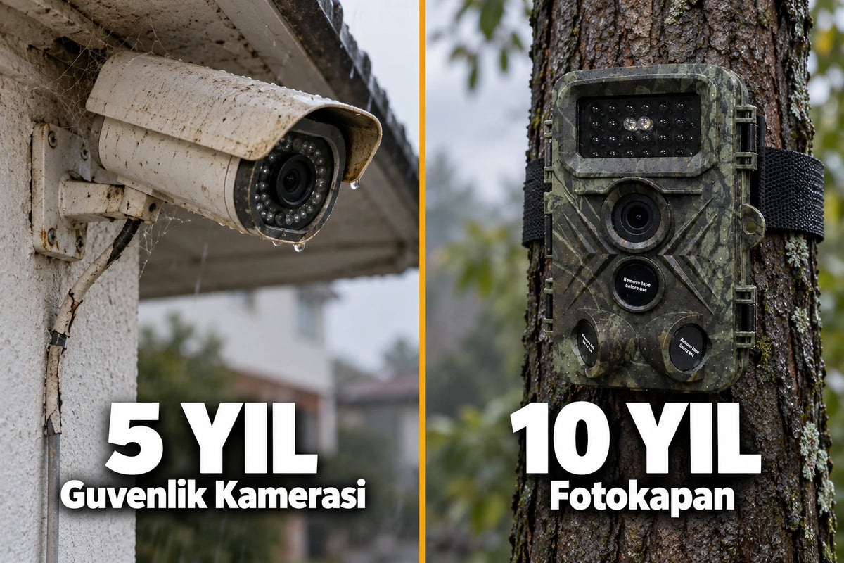 Kablosuz fotokapan — hareket algilayan gece kayit cihazi