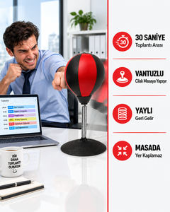 Masaüstü Boks Topu · Vantuzlu, Yaylı