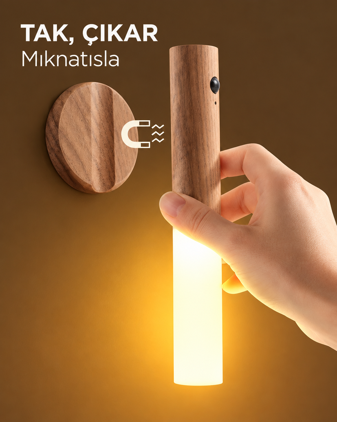 Sensörlü akıllı LED lamba kare 2