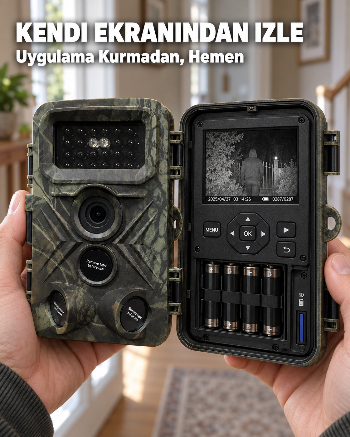 Kablosuz fotokapan kare 3
